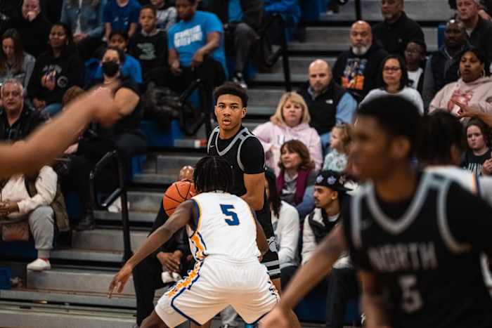 Gahanna Lincoln vs Pickerington Central boys basketball 0217223 Gabe Haferman13